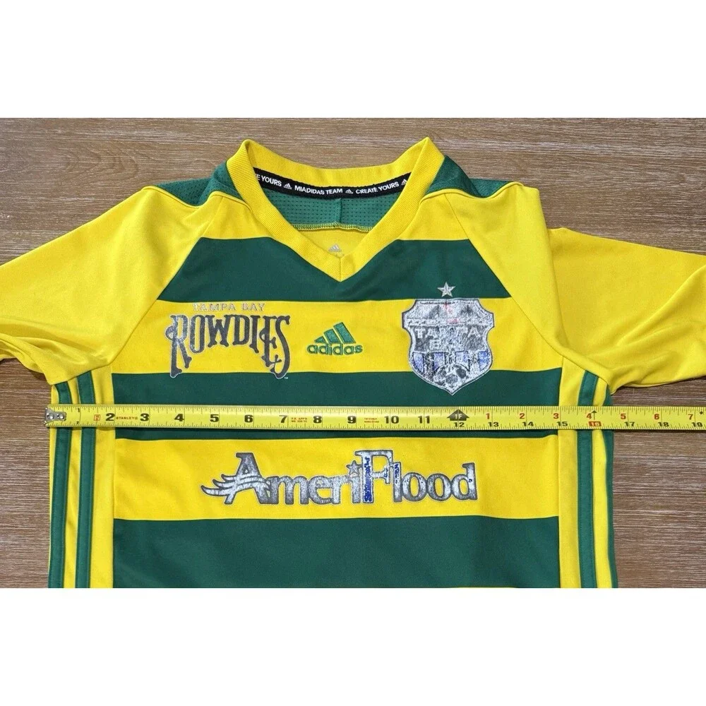 2017/2018 Adidas Tampa Rowdies USL Soccer League Home Jersey #22 Youth Medium